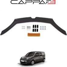 Cappafe Renault Kangoo 2014-2021 Yıl Aralığı Uyumlu Kaput Rüzgarlığı 3mm