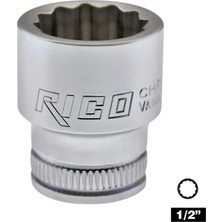 RICO 1/2 On İki Köşe Yıldız Lokma 19 mm