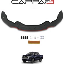 Cappafe Toyota Hilux 2021- Yılı ve Sonrası Uyumlu Yarasa Kaput Rüzgarlığı