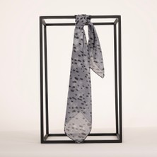 Piramit Naturel Eşarp | Çita Derisi