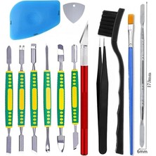 MHM Metal Plastik Çok Parçalı Onarım Aletleri Kiti, Dijital Ev Aletleri Cep Telefonu Bilgisayar Vs Için Sökme Aracı71