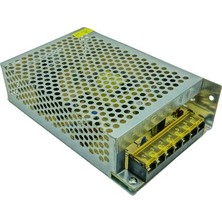 Smy 12V 10A Metal Kasa Adaptör Geniş Kasa Adaptör