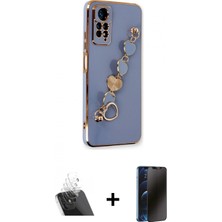 İlk El Grup Ieg™ Redmi Note 11 Pro Kılıf Nova Işık Prime - Siyah 3D Antistatik Hayalet Cam Ekran Koruyucu + Şeffaf Kamera Lens Koruma Cam