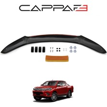 Cappafe Toyota Hilux 2015-2020 Yıl Aralığı Uyumlu Kaput Rüzgarlığı 4mm