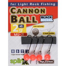 Spiinx Spıınx Cannon Ball Jıghead Uv Turuncu 3.5g #6 4p