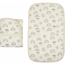 Modakids Su Geçirmez Alt Açma Minderi Bakım Pedi Örtüsü Bebek Bezi Değiştirme Matı