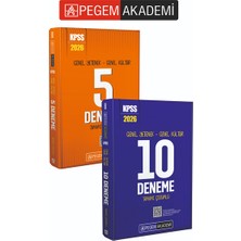 Pegem Akademi Yayıncılık PEGEM AKADEMİ 2026 KPSS Genel Yetenek Genel Kültür Tamamı Çözümlü