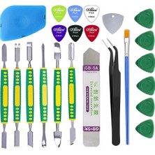 MHM Metal Plastik Çok Parçalı Onarım Aletleri Kiti, Dijital Ev Aletleri Cep Telefonu Bilgisayar Vs Için Sökme Aracı37