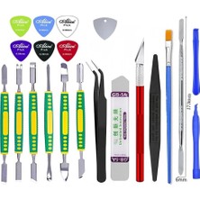 MHM Metal Plastik Çok Parçalı Onarım Aletleri Kiti, Dijital Ev Aletleri Cep Telefonu Bilgisayar Vs Için Sökme Aracı61