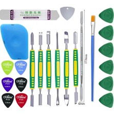 MHM Metal Plastik Çok Parçalı Onarım Aletleri Kiti, Dijital Ev Aletleri Cep Telefonu Bilgisayar Vs Için Sökme Aracı18