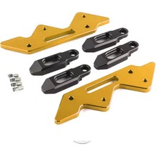 Gogo Premium Kawasaki Ön Çamurluk Yan Dekoratif Kapak Gold