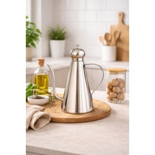 Paslanmaz Çelik Inox Yağlık & Sosluk 1000 ml  1 Adet
