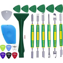 MHM Metal Plastik Çok Parçalı Onarım Aletleri Kiti, Dijital Ev Aletleri Cep Telefonu Bilgisayar Vs Için Sökme Aracı09