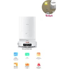 Xiaomi X20 Pro 7.000 Pa Emiş Gücü Otomatik Paspas Yıkama Halı Tanıma Robot Süpürge