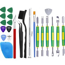 MHM Metal Plastik Çok Parçalı Onarım Aletleri Kiti, Dijital Ev Aletleri Cep Telefonu Bilgisayar Vs Için Sökme Aracı42