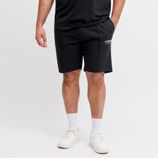 Jack & Jones Büyük Beden Logo Detayli Rahat Kesim Sort - Kane