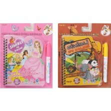 Göztepe Toys 2'li Prenses ve Orman Temalı Sihirli Boyama