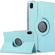 Pileli Store Pilelistore   Huawei Matepad Se 11 Kılıf 360 Tablet Deri Kılıf - Turkuaz