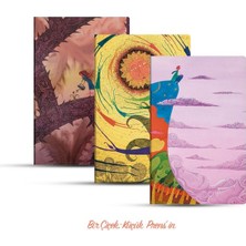 Asa Store Üçlü Çizgisiz Defter Seti: Bir Çiçek: Küçük Prens’in