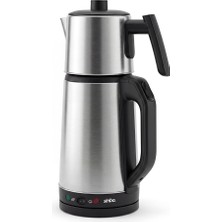 Sinbo STM-5850 Elektrikli Çay Makinesi 1500W Paslanmaz Çelik Çaycı 1.8l 2in1 Çay Makinesi