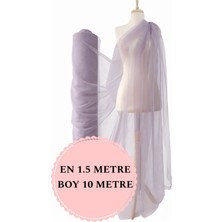 Narin Kumaş Evi Yırtılmaz Hayal Tül Premium Pastel Lila - Abiye, Organizasyon, Süsleme, Paketleme Tülü
