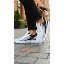 Fore Sport Erkek Bağcıklı Triko Spor Ayakkabı Hafif Nefes Alabilen Günlük Sneaker