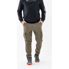 Attack Erkek Bej Kargo Pantolon Slim Fit Çok Cepli Günlük & Outdoor Pantolon