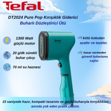 Tefal Phılıps DT2024 Pure Pop Kırışıklık Giderici 1300 Watt Buharlı Düzleştirici Ütü - Yeşil