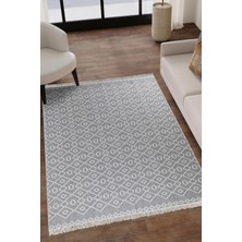Carpet Diem Home Design Alya- Çift Taraflı, Katlanabilir, Yıkanabilir, Pamuk Kilim; Salon, Oturma Odası, Balkon