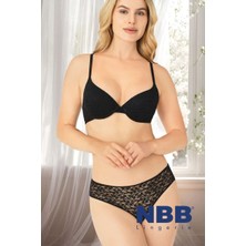 Nbb 4867 Bayan Sütyen Takım --Ekru - -90B