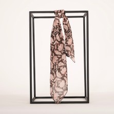 Piramit Naturel Eşarp | Bahar Nakışı