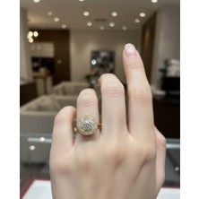 Liz Baget Kesim 14 Ayar Altın Yüzük