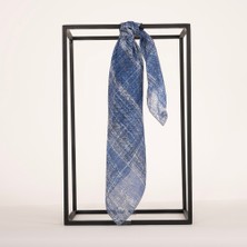 Piramit Naturel Eşarp | Kırçıllı Zemin