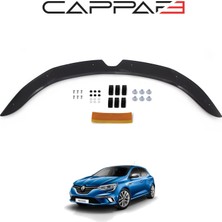 Cappafe Renault Megane 4 2016- Yılı ve Sonrası Uyumlu Kaput Rüzgarlığı 3mm
