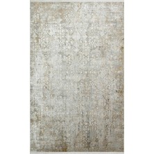 Eko Halı Verona Dyed Vrd 02 Beige Overdyed Yumuşak Ipeksi Tuşeli Yüksek Alçak Oymalı Modern Ince Makine Halısı