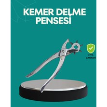 Asa Store Deri Delme Pensesi 6 Uçlu Ayarlanabilir Kemer Delme Aleti Profesyonel Kullanım