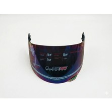 L55 Yarı Açık Kask Uyumlu Yedek Vizör Kask Camı - Renkli (Güneş Korumalı) | R&N STORE