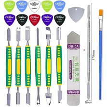 MHM Metal Plastik Çok Parçalı Onarım Aletleri Kiti, Dijital Ev Aletleri Cep Telefonu Bilgisayar Vs Için Sökme Aracı23