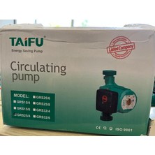 Taifu Su Motoru ve Pompa Grs 25/4 Sıcak Su Sirkülasyon Pompası Üç Hızlı / Kazan-Boyler-Kombi