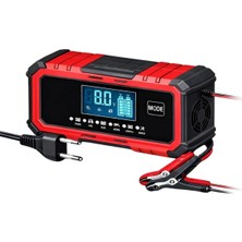 Auhma AOC22 Otomatik Seçim Dijital Ekran 12/24 V Akıllı Akü Şarj ve Onarım Cihazı -12V 15A-24V 8A 