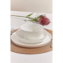 Paşabahçe Solid Porselen Salata Kase Beyaz 14 cm - 1 Adet