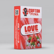 Captan Puma Love - Karpuz, Çilek, Sakız, Nane Aromalı Nargile Marmelatı 50GR.