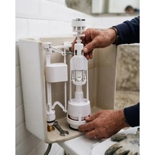 Asa Store Basmalı Rezervuar Iç Takımı Alt Girişli Sessiz Su Dolumlu Klozet Iç Mekanizma Seti