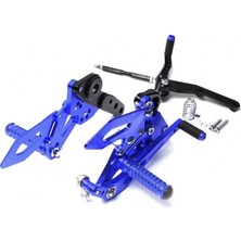 Gogo Premium Yamaha mt 09 Uyumlu Sürücü Ayak Basamak Seti Mavi