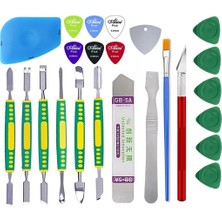 MHM Metal Plastik Çok Parçalı Onarım Aletleri Kiti, Dijital Ev Aletleri Cep Telefonu Bilgisayar Vs Için Sökme Aracı02