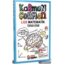 Metin Yayınları Karman Çorman Lgs Matematik Tekrar Kitabı 2026