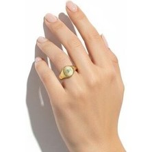 Liz Güneş Işığı 14 Ayar Altın Yüzük