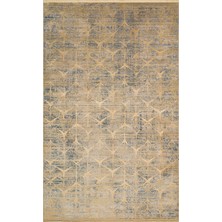 Eko Halı Verona Dyed Vrd 06 Marine Gold Overdyed Yumuşak Ipeksi Tuşeli Yüksek Alçak Oymalı Modern Ince Makine Halısı