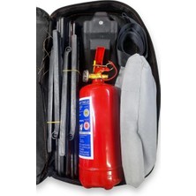 Asa Store Trafik Seti Acil Durum Araç Güvenlik Kiti Yangın Tüpü ve Reflektörlü