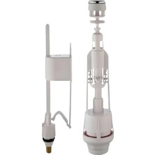 Asa Store Vitrifiye Rezervuar Iç Takımı Basmalı Mekanizma Alt Girişli Sessiz Dolum Sistemi